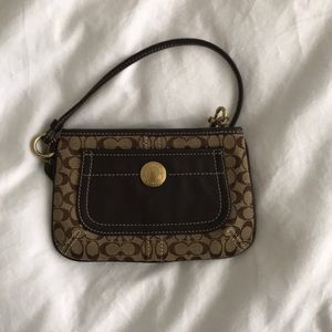 Coach wristlet, gently used